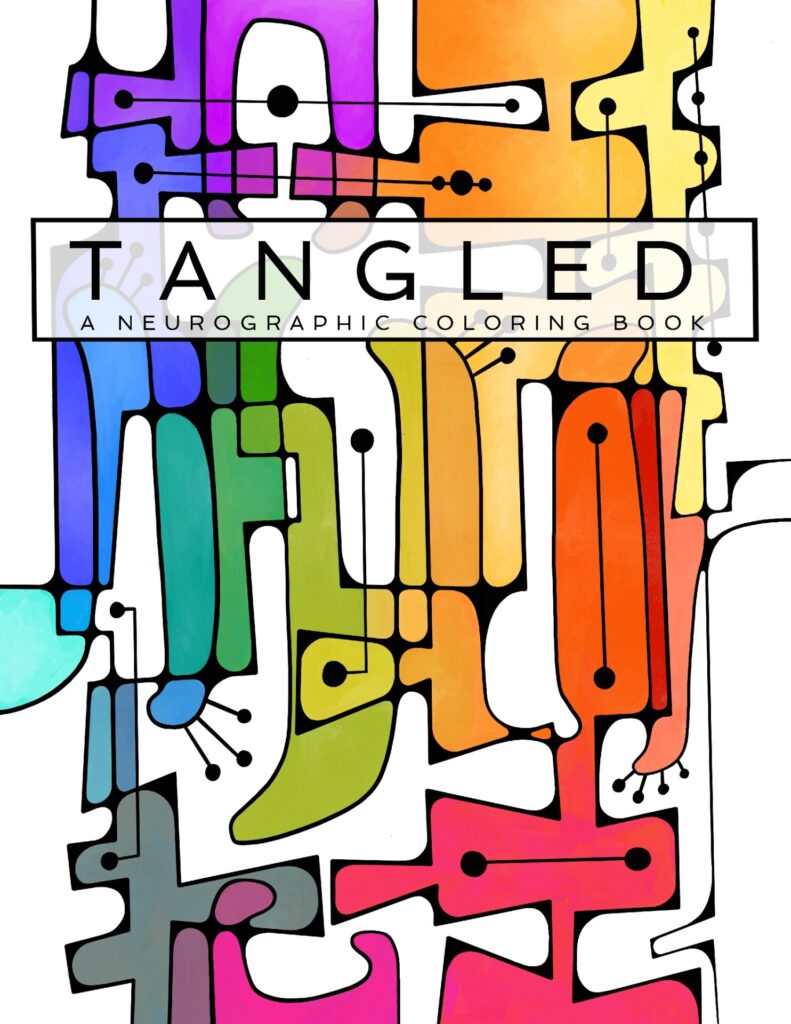 Tangled Neurographic Coloring Book