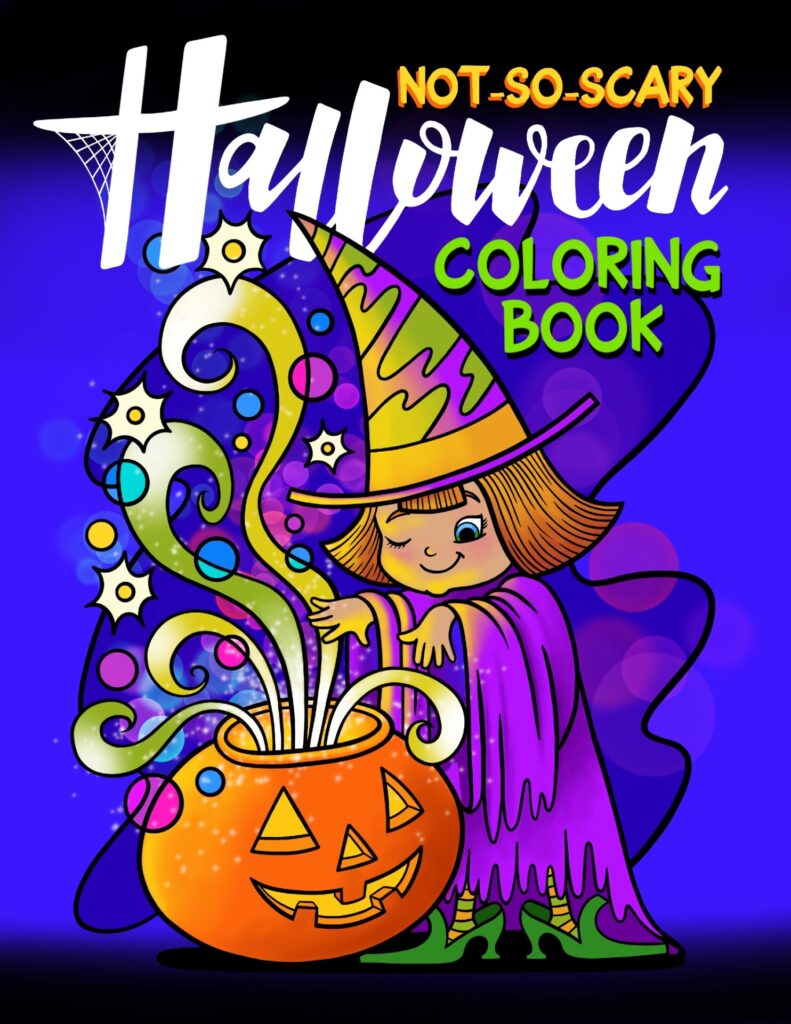 Not-So-Scary Halloween Coloring Book