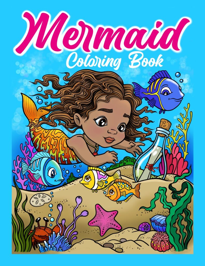 Mermaid Children's Coloring Book